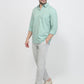 Parx Green Casual Shirt