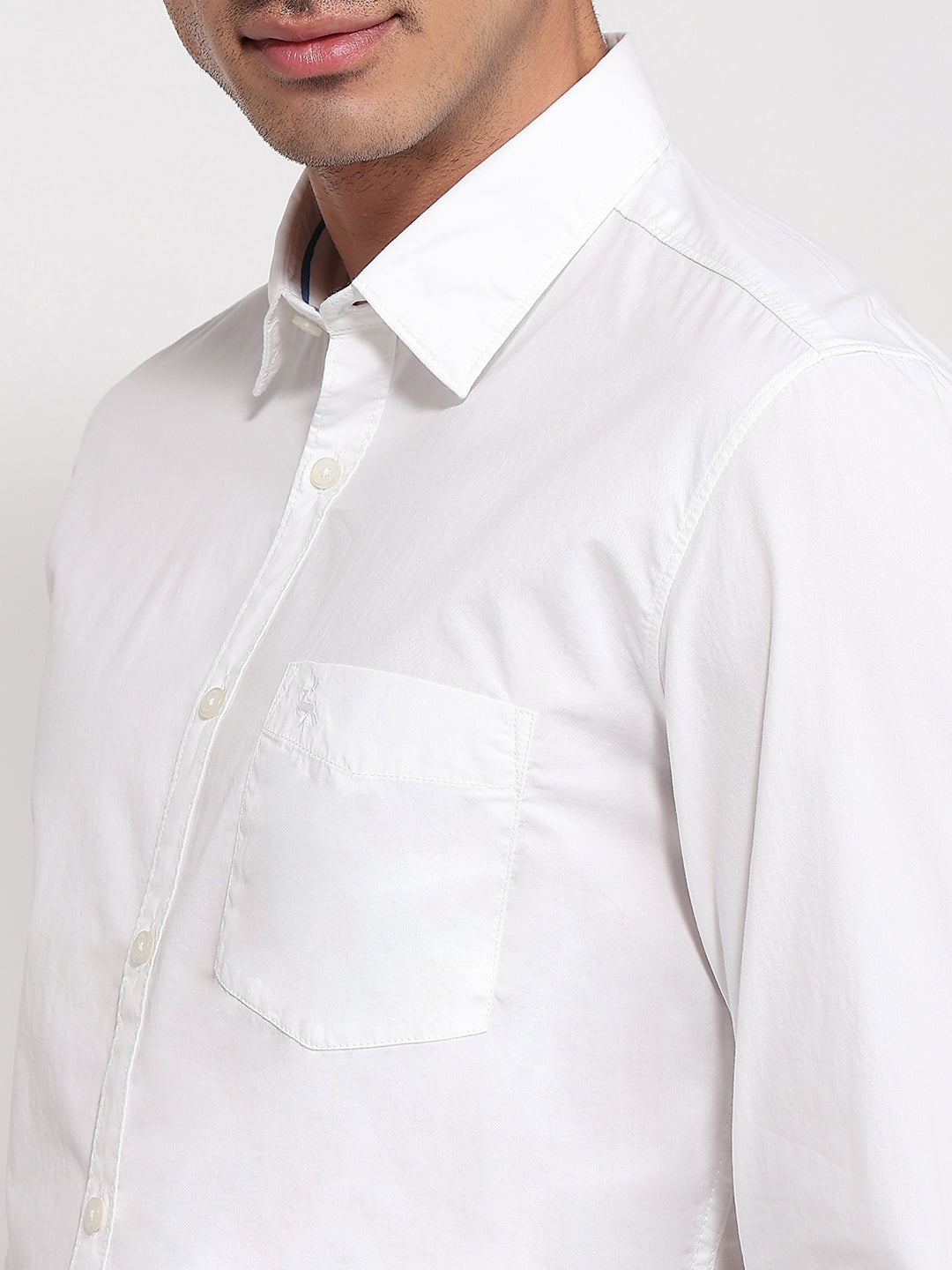Parx White Casual Shirt