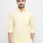 Parx Yellow Casual Shirt