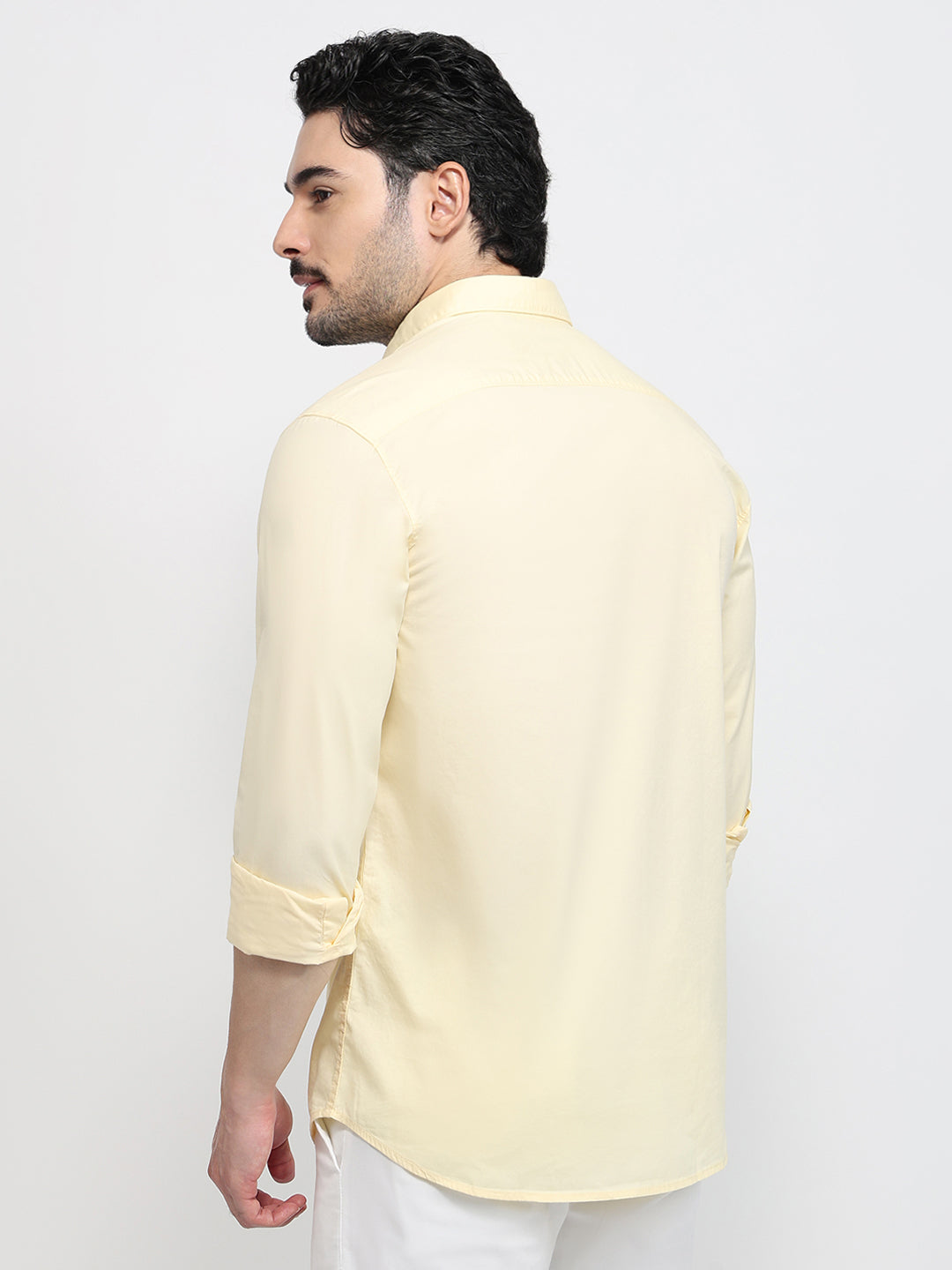 Parx Yellow Casual Shirt
