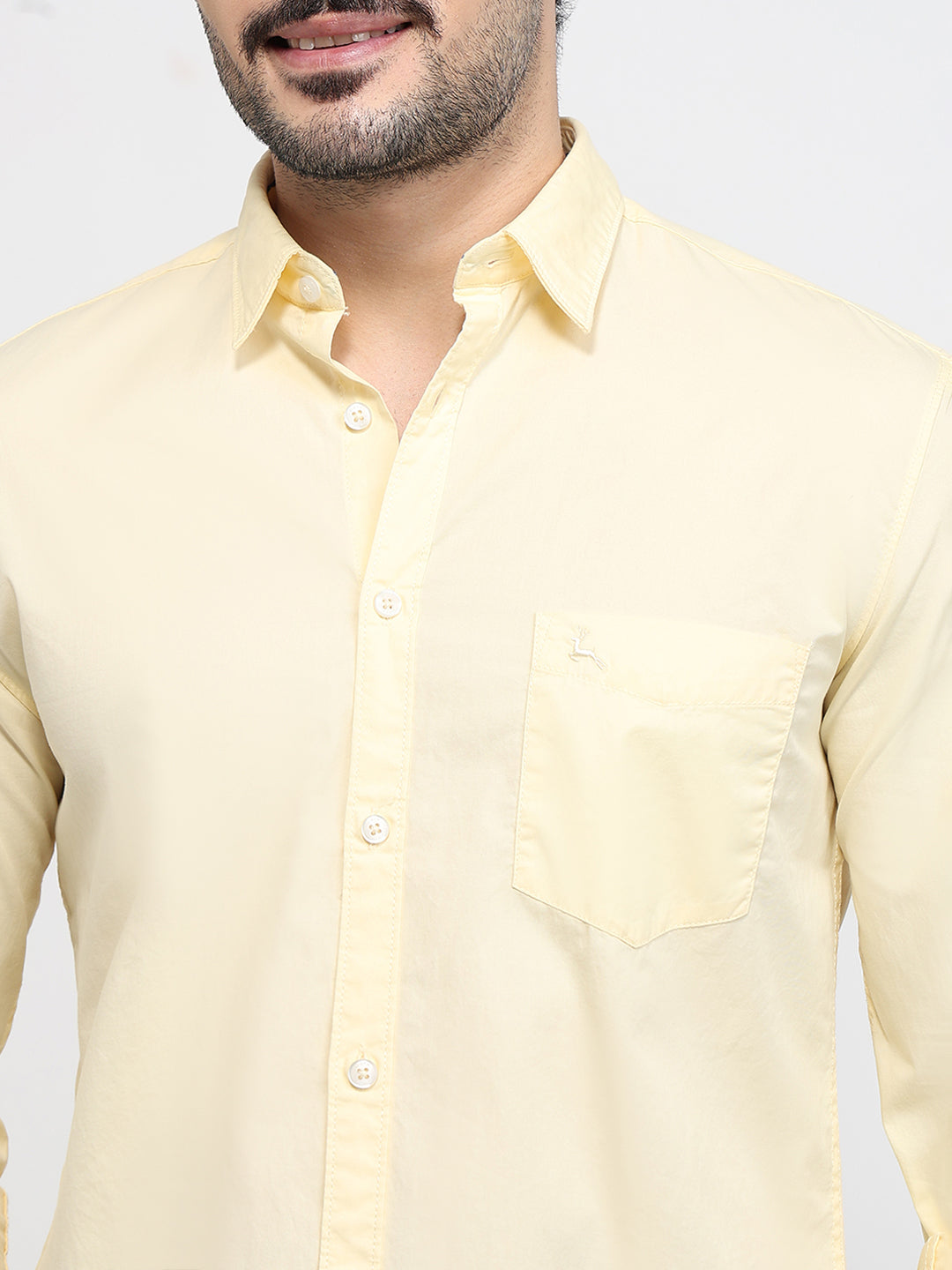 Parx Yellow Casual Shirt