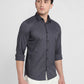 Parx Grey Casual Shirt