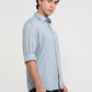Parx Blue Casual Shirt