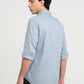 Parx Blue Casual Shirt