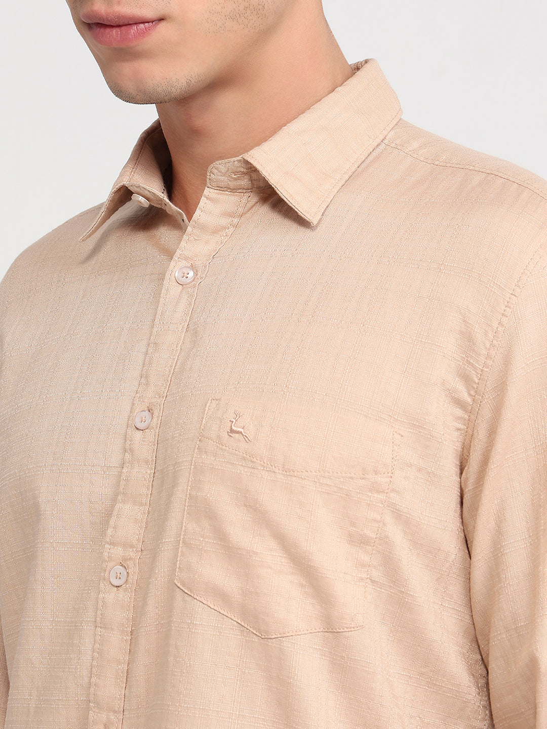 Parx Brown Casual Shirt