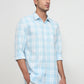 Parx Blue Casual Shirt