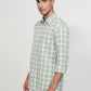 Parx Green Casual Shirt