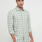 Parx Green Casual Shirt