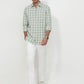 Parx Green Casual Shirt