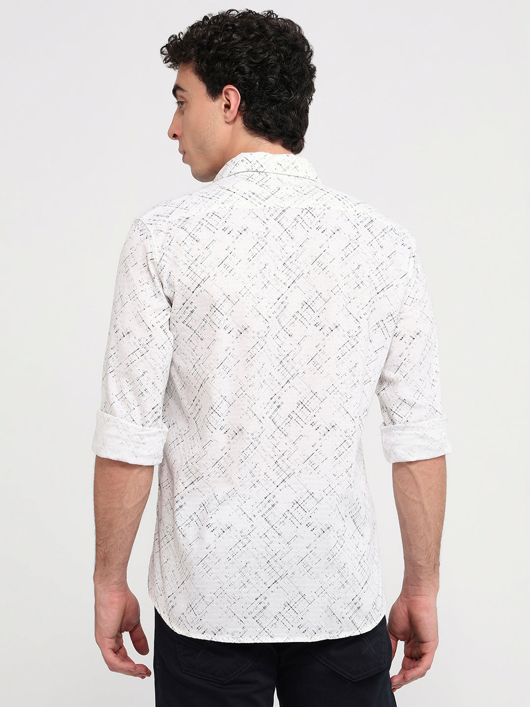 Parx White Casual Shirt