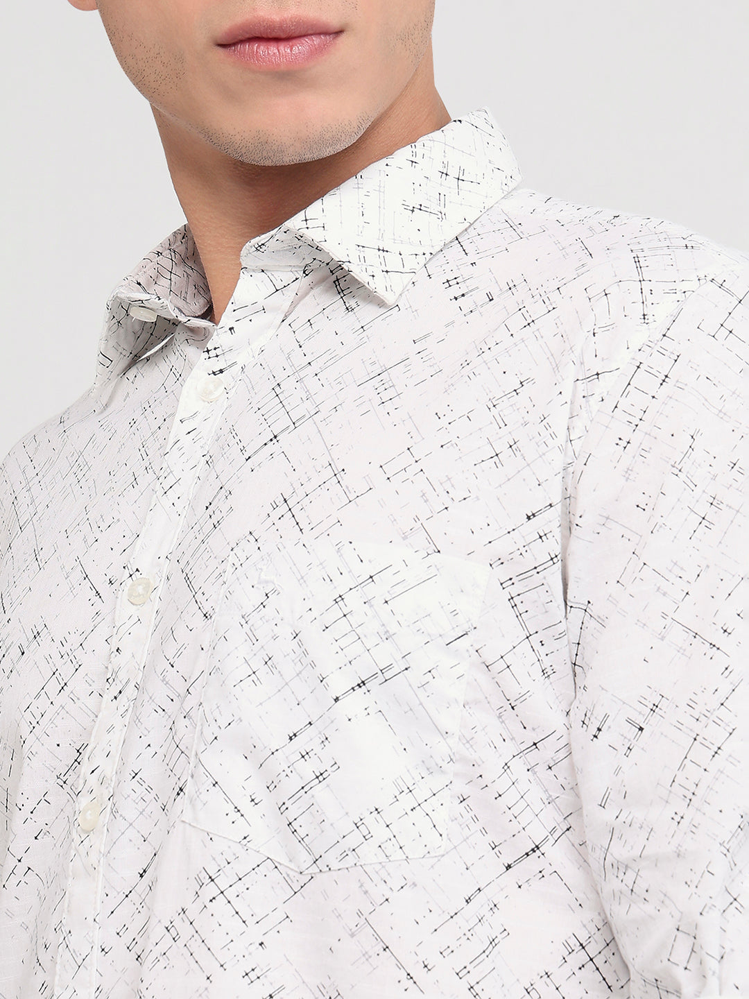 Parx White Casual Shirt