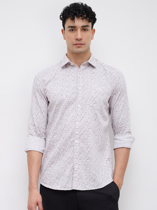 Parx Grey Casual Shirt
