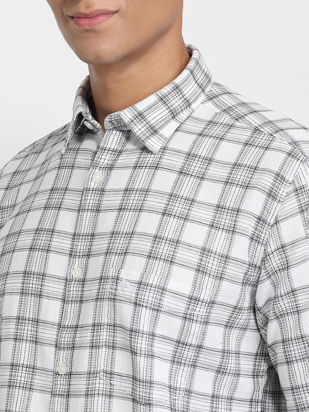 Parx White Casual Shirt