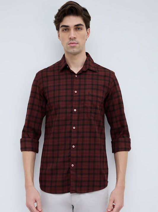 Parx Red Casual Shirt