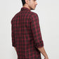 Parx Maroon Casual Shirt