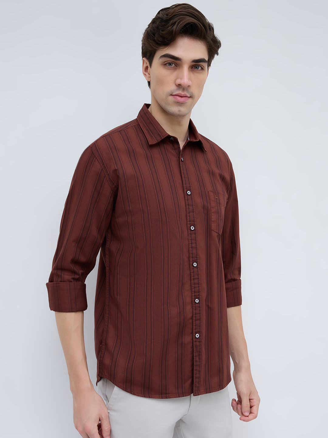 Parx Red Casual Shirt