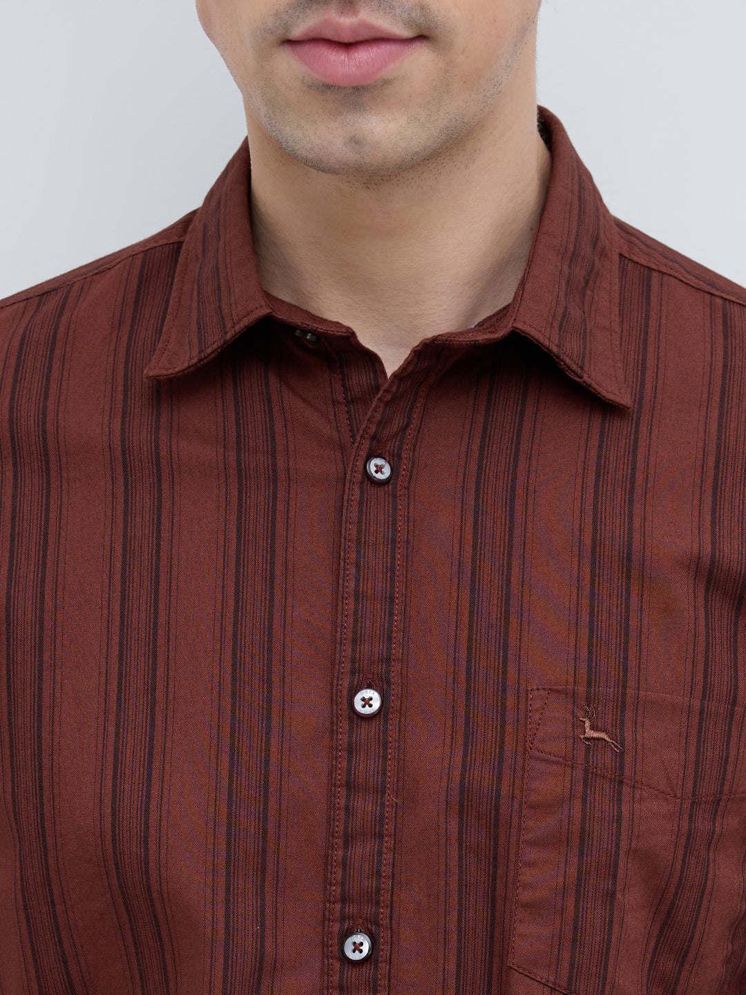 Parx Red Casual Shirt