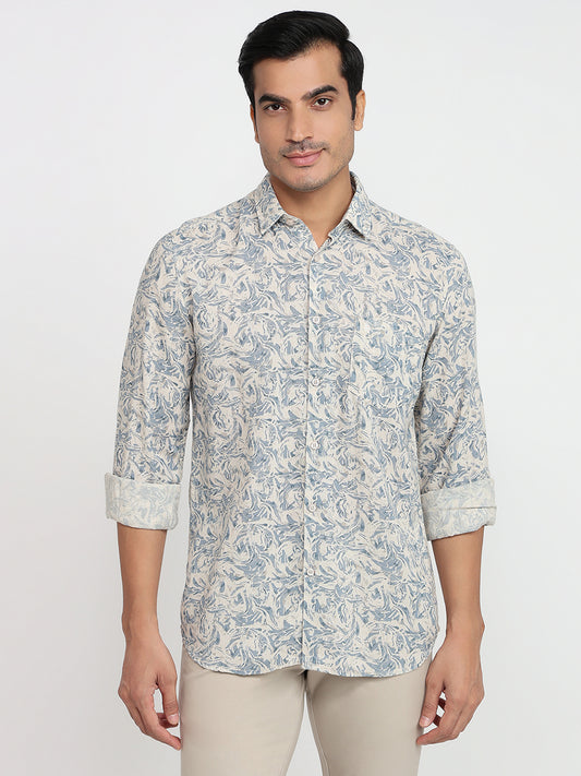 Parx Grey Casual Shirt