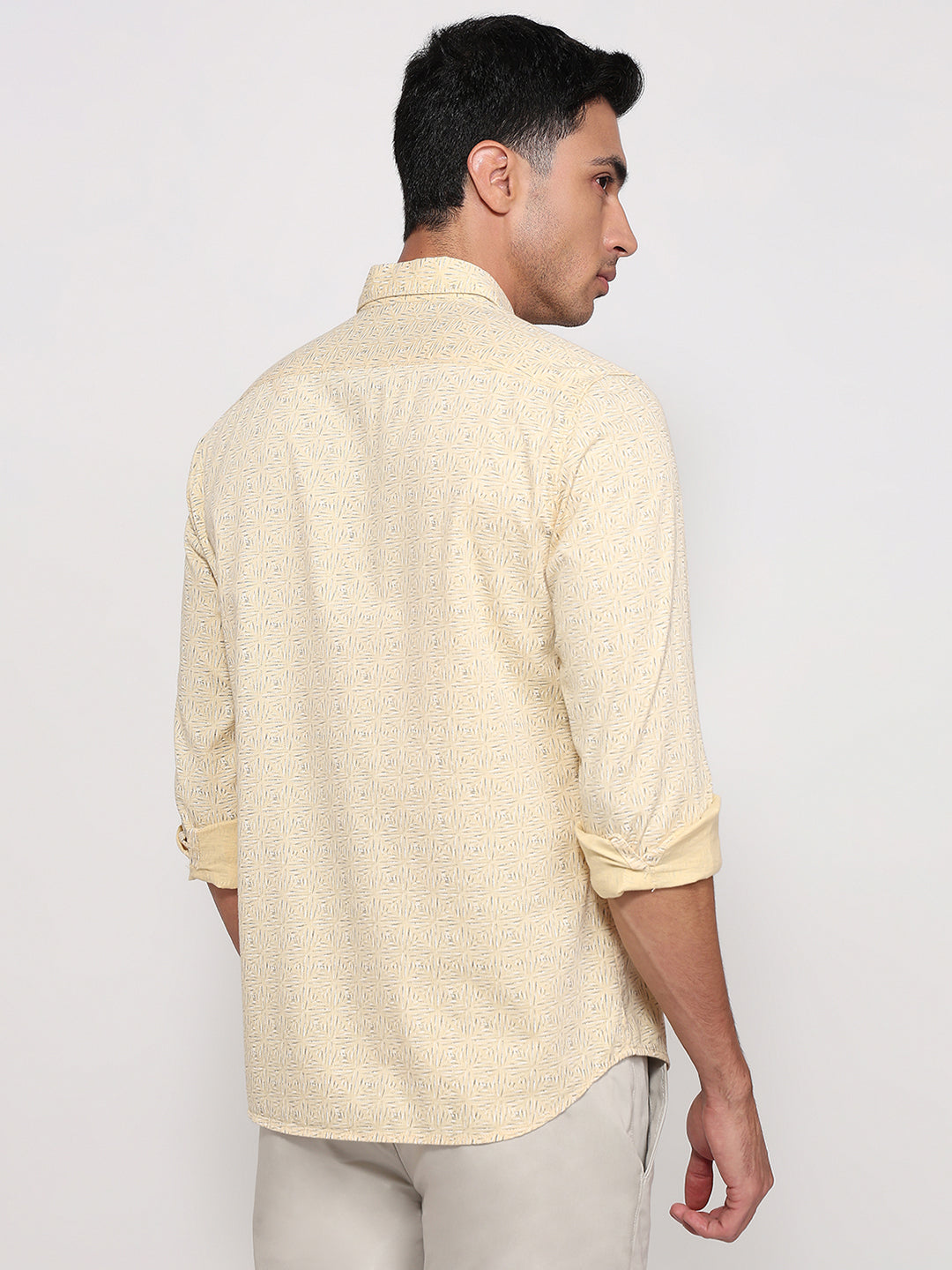 Parx Yellow Casual Shirt