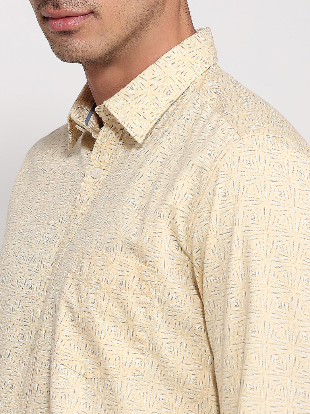 Parx Yellow Casual Shirt