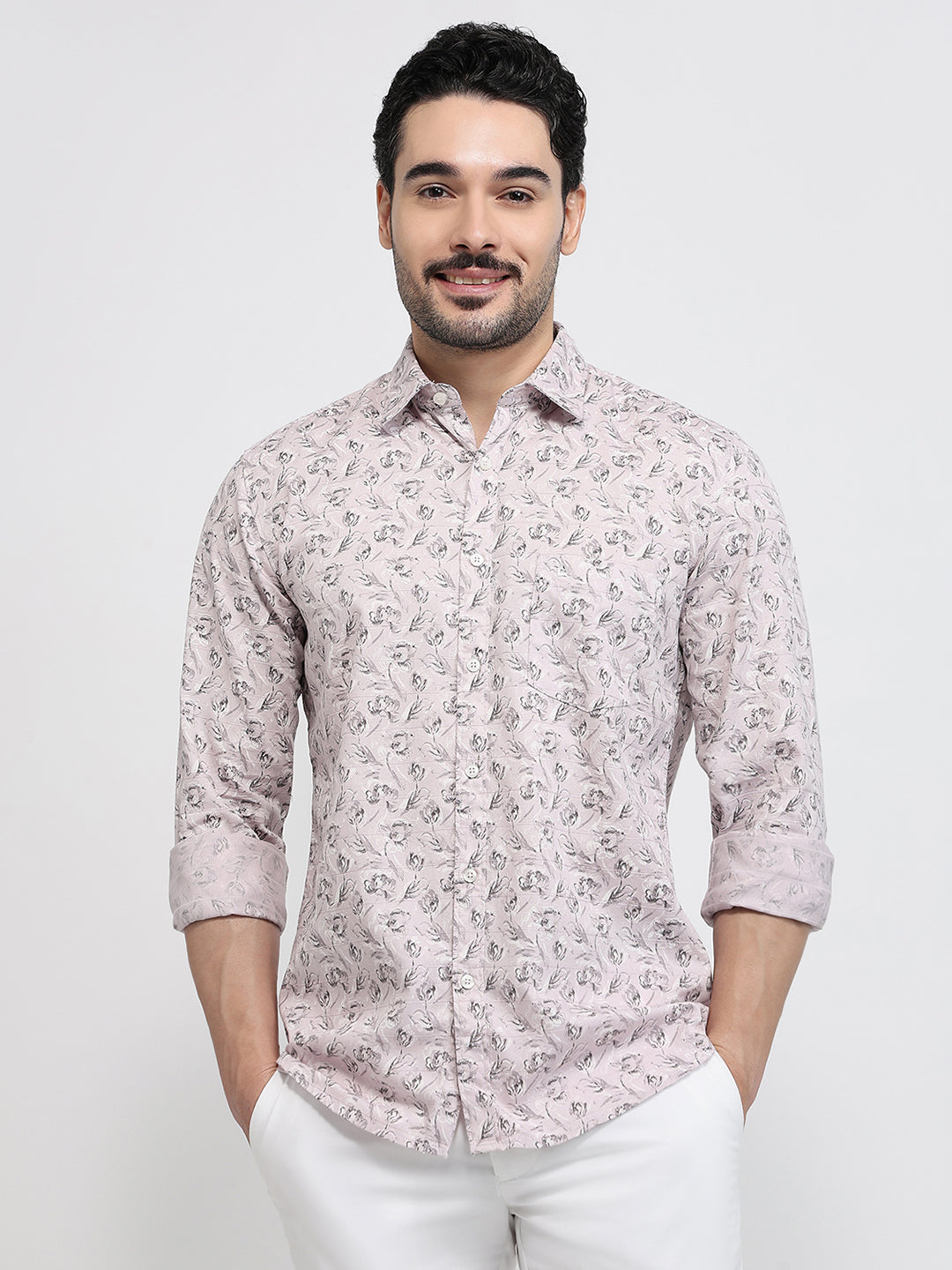 Parx Red Casual Shirt