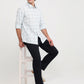 Parx Blue Casual Shirt