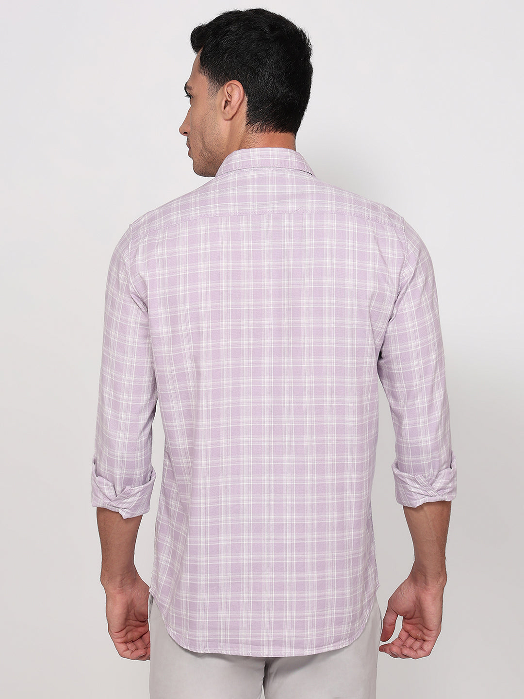 Parx Purple Casual Shirt