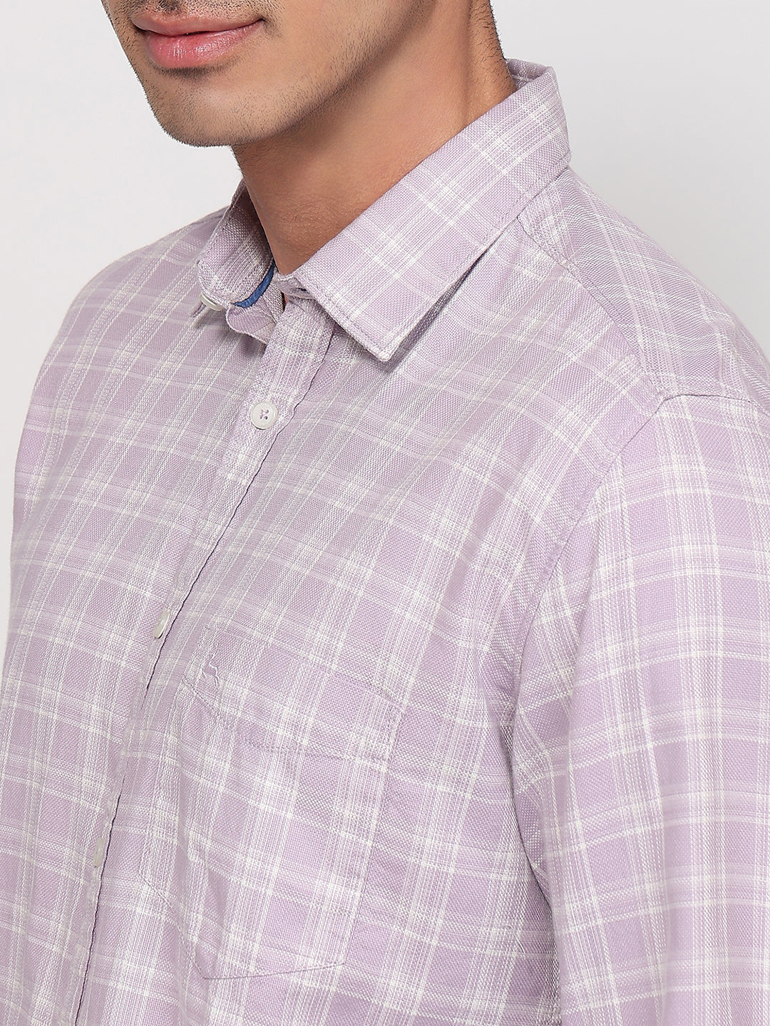 Parx Purple Casual Shirt