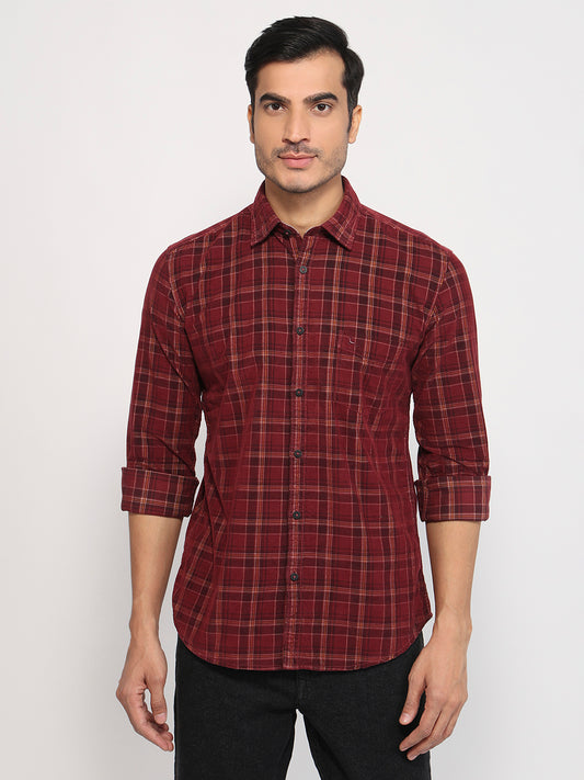 Parx Red Casual Shirt