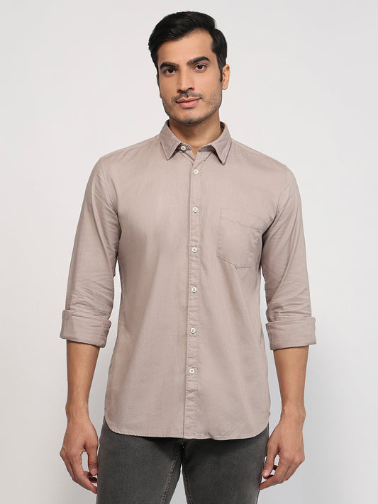 Parx Grey Casual Shirt