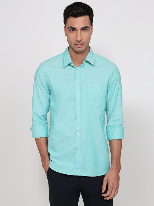 Parx Green Casual Shirt