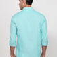 Parx Green Casual Shirt