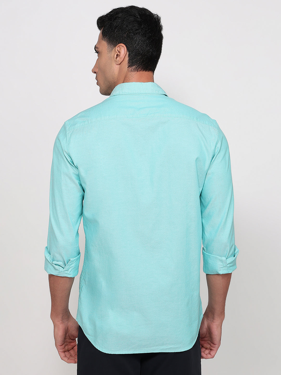 Parx Green Casual Shirt