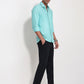 Parx Green Casual Shirt