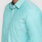Parx Green Casual Shirt