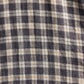 Parx Brown Checks Slim Fit Linen Casual Shirt