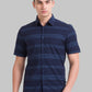 Parx Blue Casual Shirt 