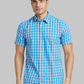 Parx Blue Casual Shirt 