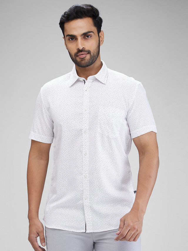 Parx White Casual Shirt 