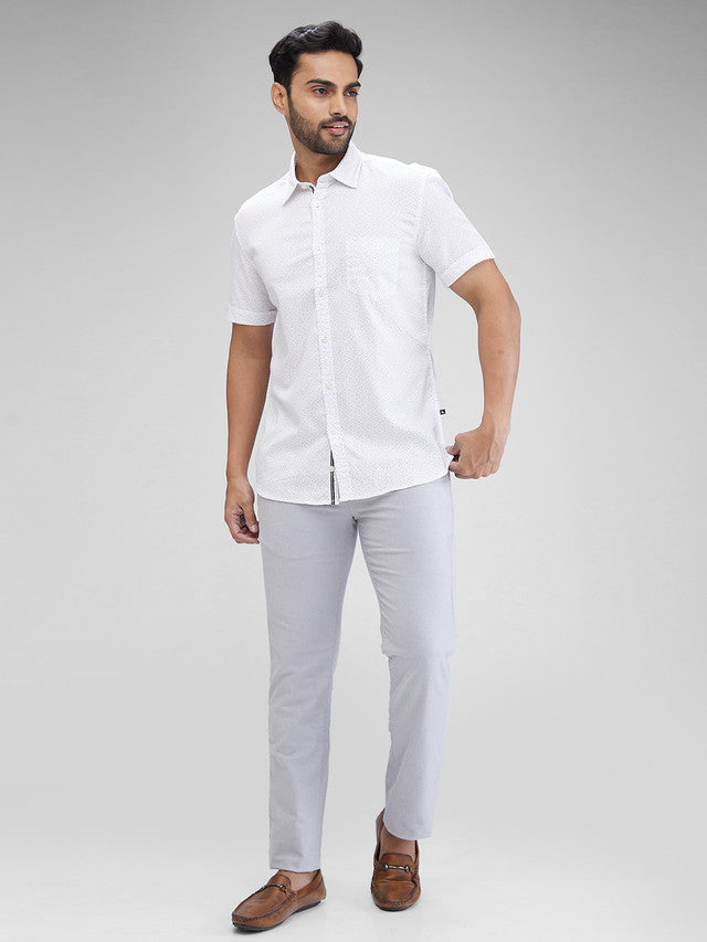 Parx White Casual Shirt 