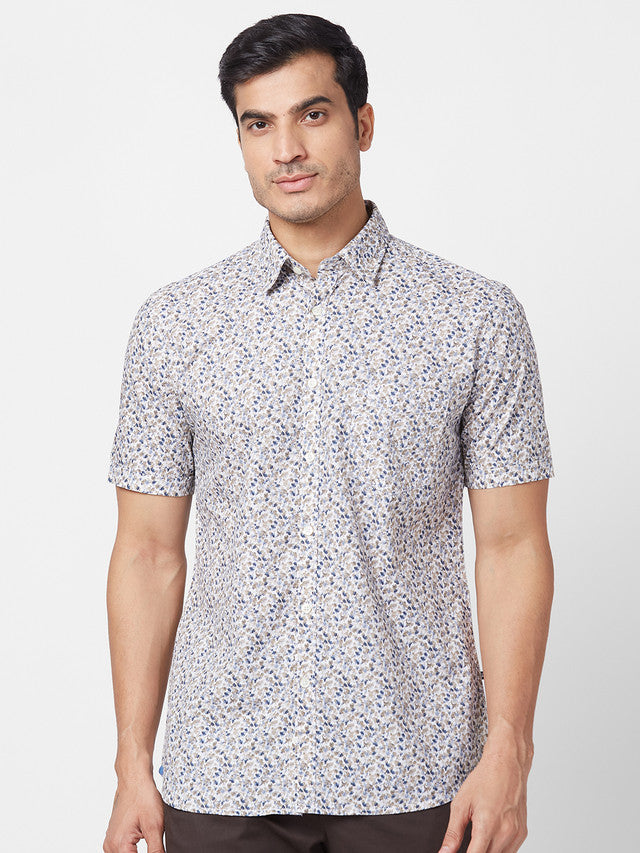 Parx White Casual Shirt 