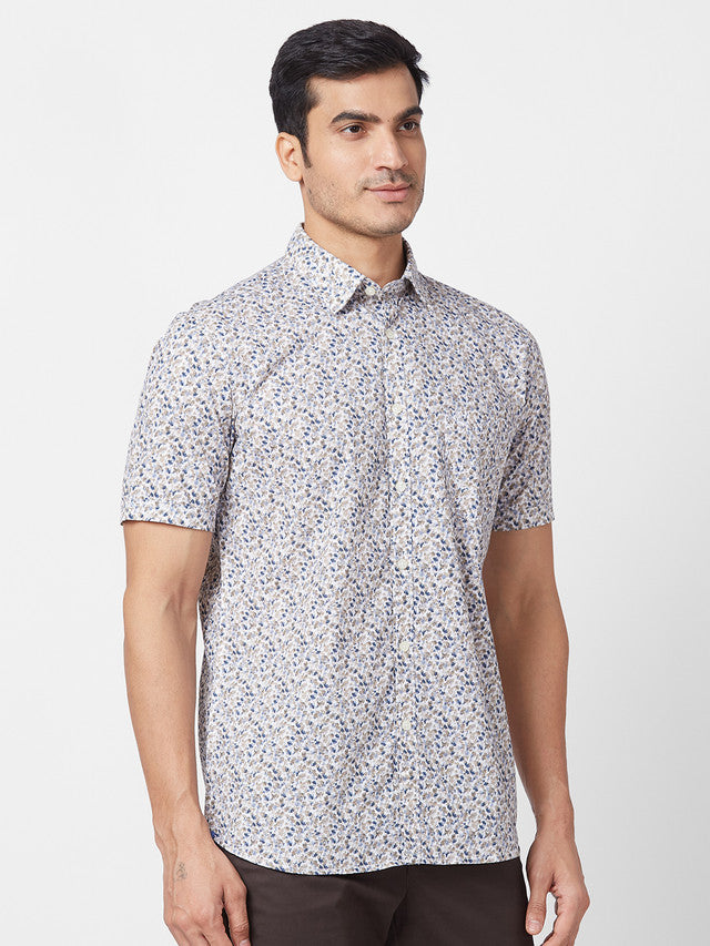 Parx White Casual Shirt 