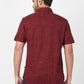 Parx Maroon Casual Shirt