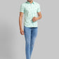 Parx Green Casual Shirt