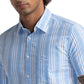 Parx Blue Casual Shirt