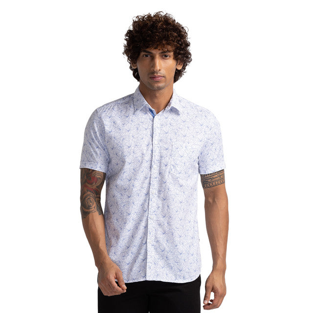 Parx White Casual Shirt