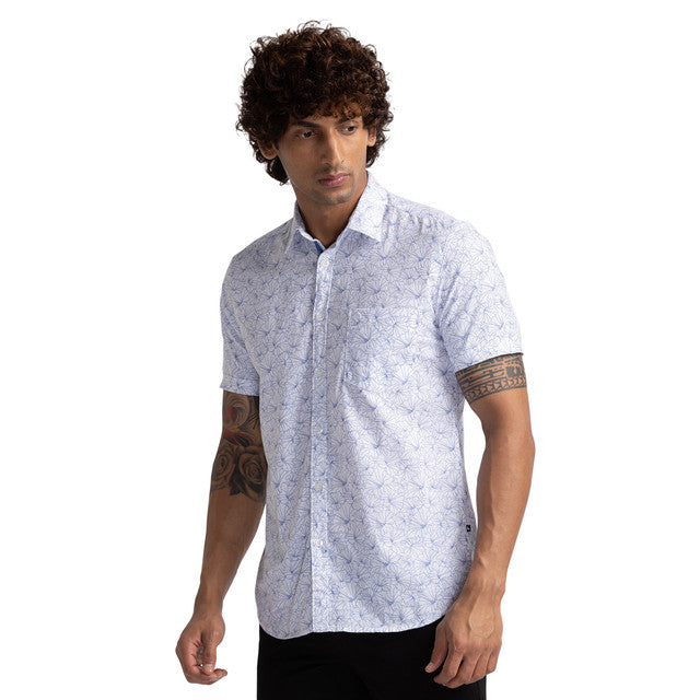 Parx White Casual Shirt