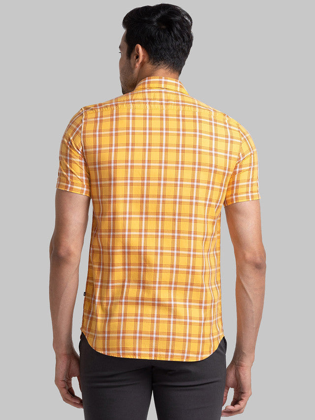 Parx Yellow Casual Shirt 