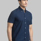 Parx Blue Casual Shirt