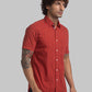 Parx Red Casual Shirt